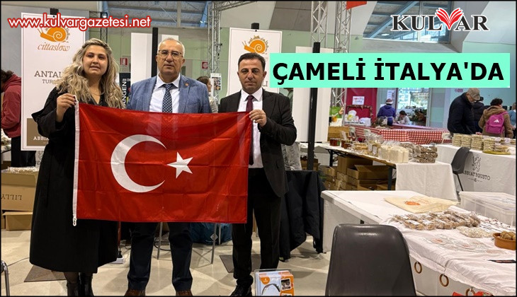 Çameli Belediyesi, Türkiye'yi İtalya’da düzenlenen Cittaslow etkinliğinde temsil etti