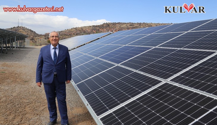 Çameli Belediyesi’nin ilk güneş enerji santrali hizmete açıldı