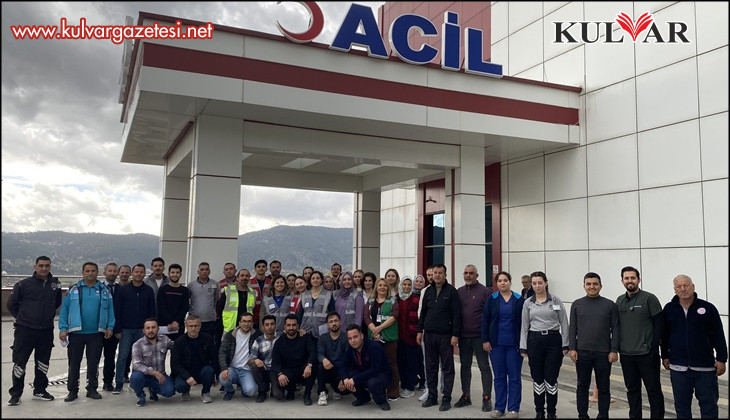 Çameli Devlet Hastanesinde HAP tatbikatı yapıldı