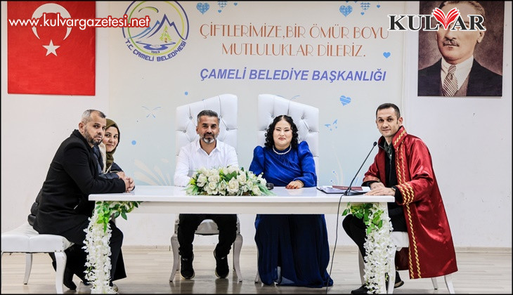 Çameli’de 2025 yılının son nikâhı kıyıldı