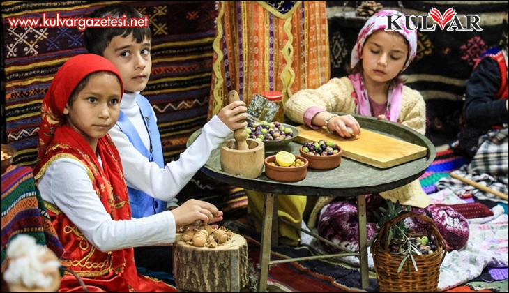 Çamelili minik öğrenciler Yöresel Kültür Şöleninde yöresel kültürlerini öğrendi
