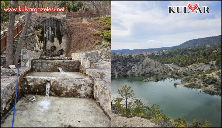 Çameli’nin önemli su kaynaklarında Paşaderesi Şelalesi yeniden akmaya başladı