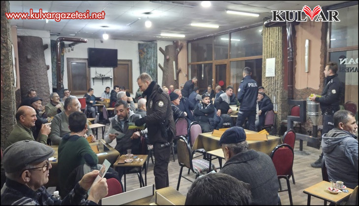 Çaylar polisten, uyanık olmak vatandaştan