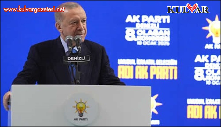 Cumhurbaşkanı Erdoğan; “22 yılda Denizli’ye 385 milyar TL tutarında kamu yatırımı yaptık”