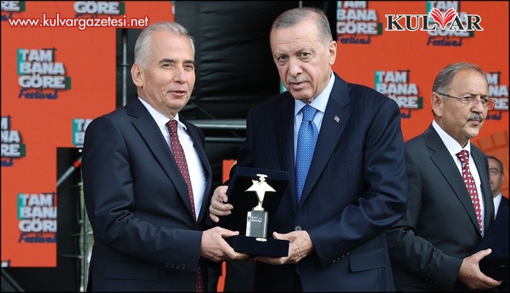 Cumhurbaşkanı Erdoğan'dan Başkan Zolan’a büyük ödül