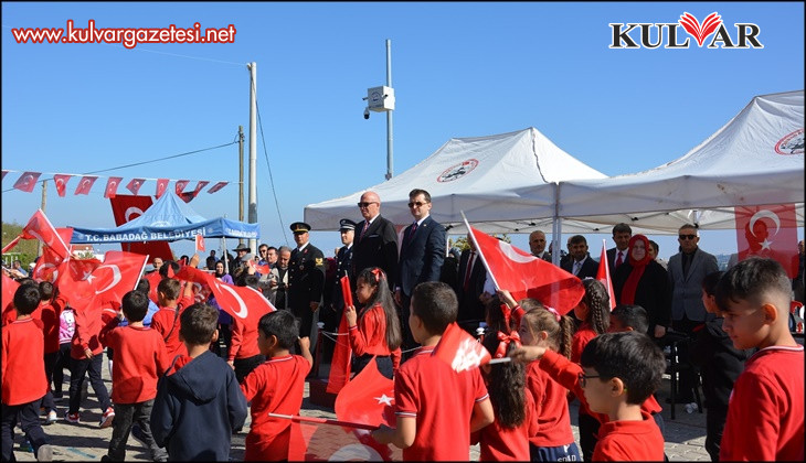 Cumhuriyetimizin 102. yılı Babadağ'da büyük bir coşkuyla kutlandı