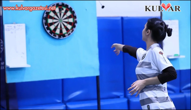 Dart Türkiye şampiyonası 4. etap yarışmaları Denizli'de