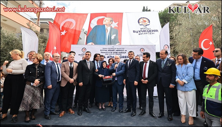 Dayanışmanın gücüyle Denizli’ye yeni aile sağlık merkezi kazandırılıyor