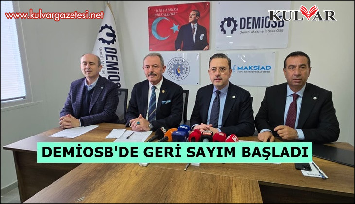 DEMİOSB Zoru Başardı, Artık Gün Sayıyor
