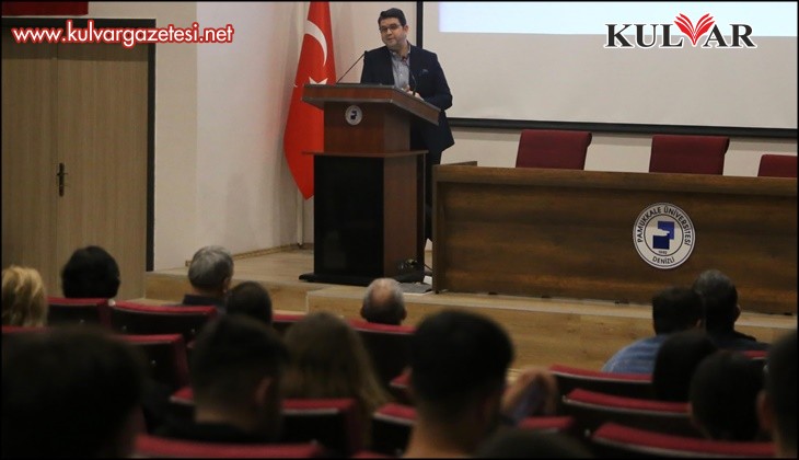 DENİB Başkanı Memişoğlu, kariyer sohbetlerinde öğrencilerle buluştu