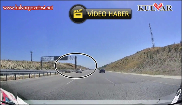 Denizli-Aydın otoyolunda ters yönü kullanan sürücü trafikteki insanların canını hiçe saydı