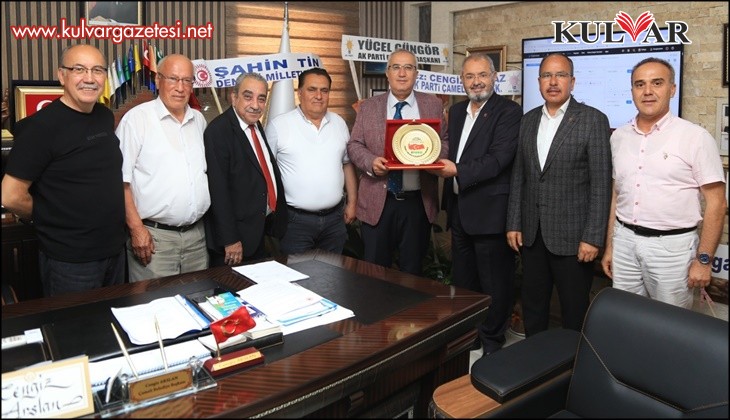 Denizli Belediye Başkanları Derneği'nden Başkan Arslan'a ziyaret