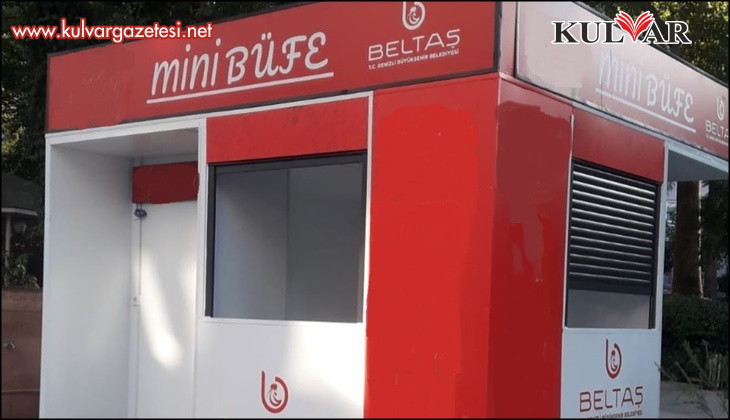 Denizli Büyükşehir Belediyesi tartışmalı büfeyi 1 gecede yok etti