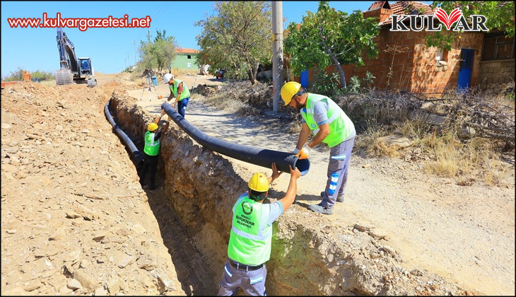 Denizli Büyükşehir DESKİ bin 100 metrelik yeni kanalizasyon hattı inşa etti