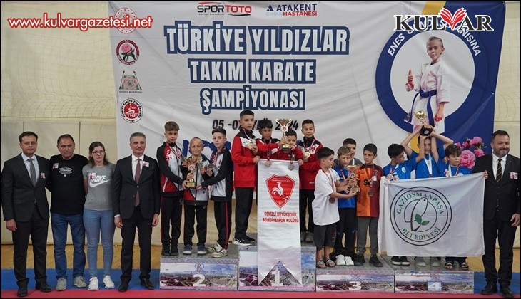 Denizli Büyükşehir Karate Takımından Türkiye Şampiyonluğu