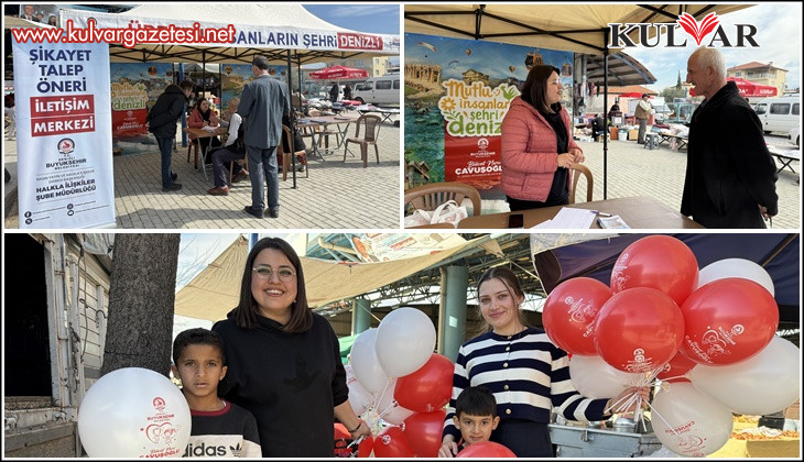 Denizli Büyükşehir pazaryerlerinde halkın nabzını tutuyor