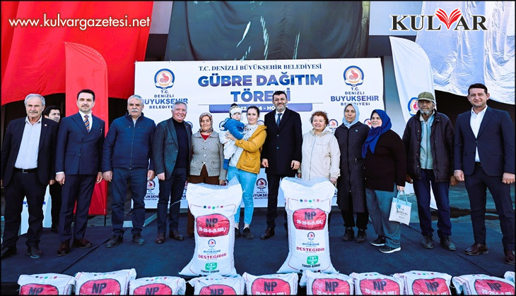 Denizli Büyükşehir üreticinin yüzünü güldürmeye devam ediyor