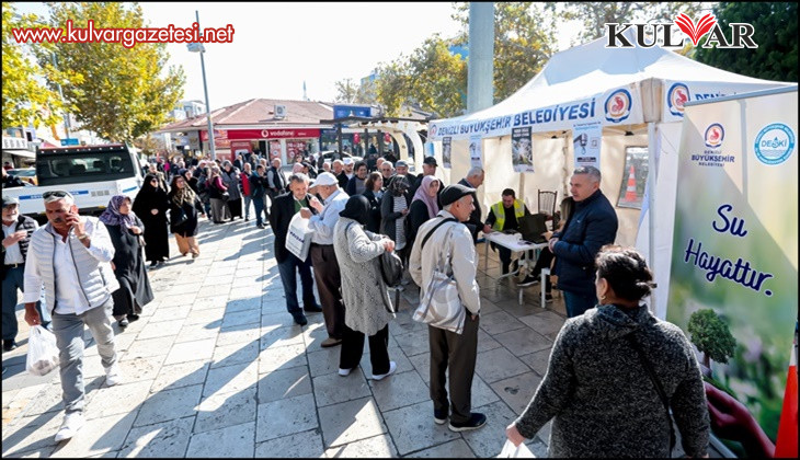 Denizli Büyükşehir yüzde 40 su tasarrufu sağlayan aparatları ücretsiz dağıtıyor