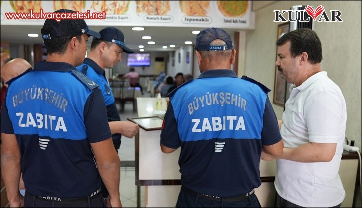 Denizli Büyükşehir zabıtası gıda denetimlerini sürdürüyor