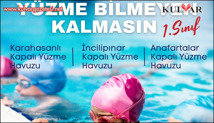 Denizli Büyükşehir’den 1. sınıf öğrencilerine ücretsiz yüzme eğitimi