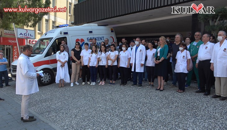 Denizli Egekent Hastanesi, öldürülen Dr. Emre Karakaya’yı andı