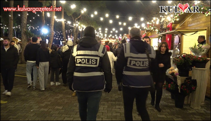 Denizli Emniyet Müdürlüğü yılbaşı gecesi 4 bin şahsı 3 bin aracı kontrol etti