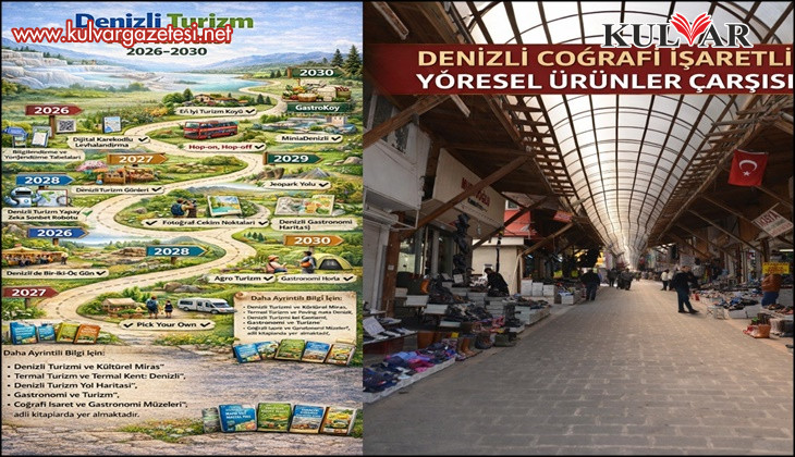 Denizli için kapsamlı turizm yol haritası belirlendi