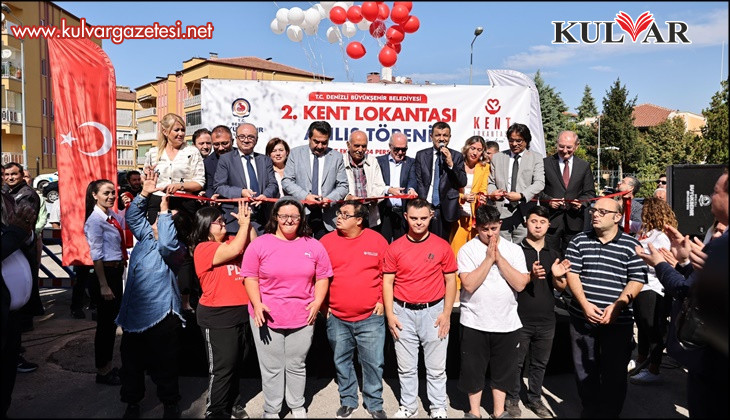 Denizli Kent Lokantasının 2. şubesi açıldı