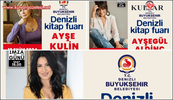 Denizli Kitap Fuarı, 18 Ekim’de kapılarını açıyor