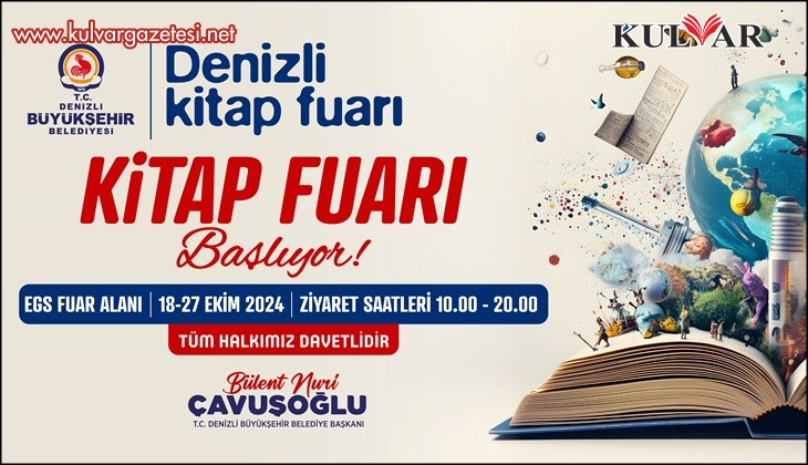 Denizli, Kitap Fuarı için gün sayıyor