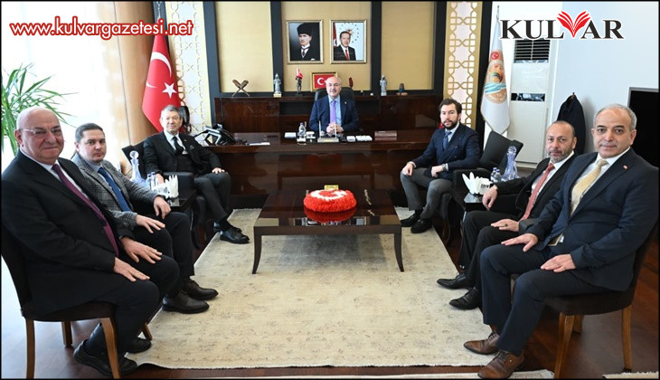 Denizli OSB yönetiminden Denizli'nin yeni Valisi Köşger'e ziyaret