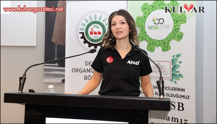 DENİZLİ OSB’DE SİVİL SAVUNMA VE AFET EĞİTİMLERİ DÜZENLENDİ