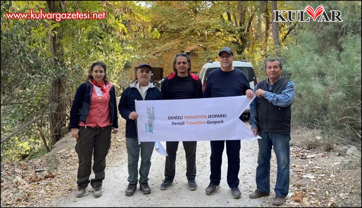 Denizli Traverten Jeoparkı Çalışma Grubu, Gökpınar Vadisini inceledi