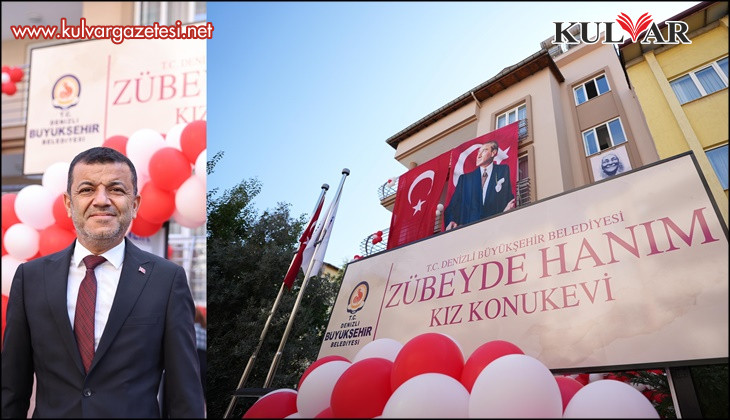 Denizli Zübeyde Hanım Kız Konukevi törenle açıldı