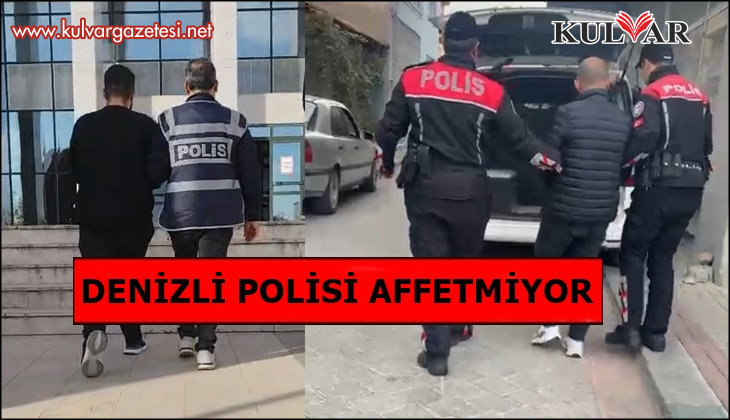 Denizli’de 125 yıl ile aranan 8 zanlı operasyonlar kapsamında yakalandı