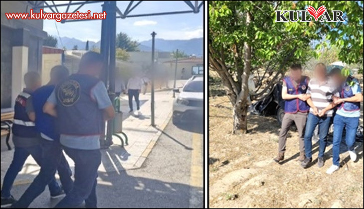 Denizli’de çeşitli suçlarla aranan 5 şüpheli yakalandı