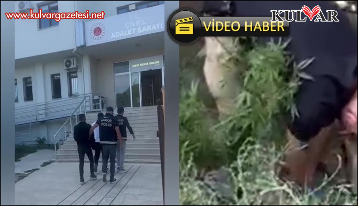 Denizli’de evlerinde uyuşturucu madde çıkan 3 zehir tacirinden 2’si tutuklandı