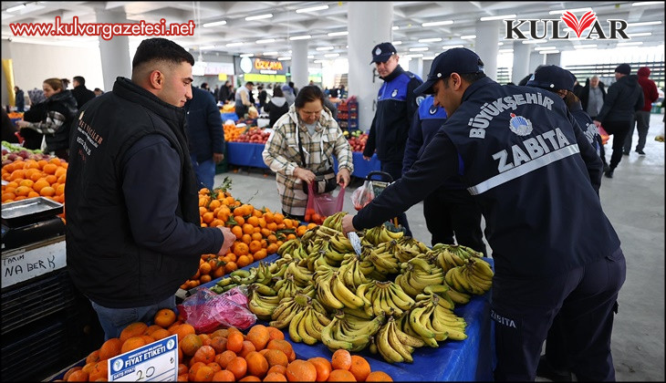 Denizli’de halkın cebini koruyan denetimler sürüyor