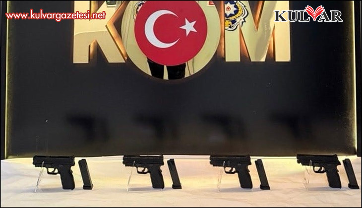 Denizli’de kaçak silah operasyonu