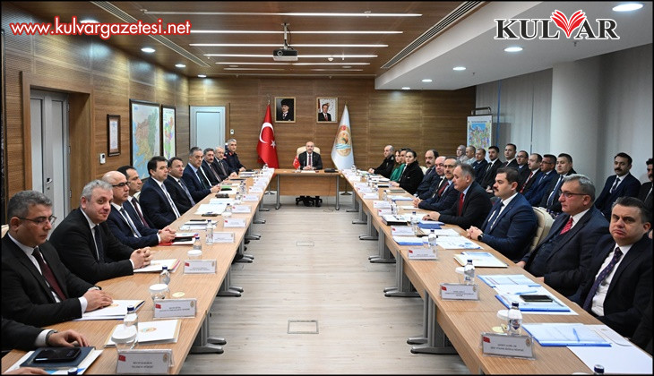 Denizli'de kamu kurumlarının çalışmaları masaya yatırıldı