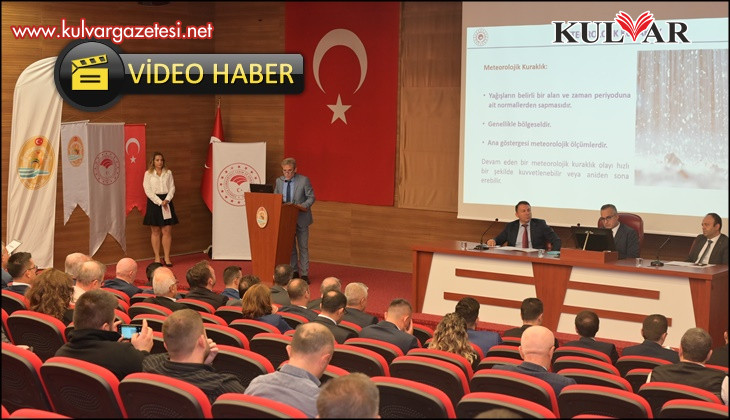 Denizli'de kuraklığa karşı alınacak tedbirler masaya yatırıldı