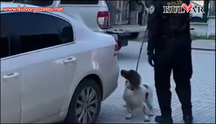 Denizli’de narkotik operasyonunda 6 kilo esrar ele geçirildi