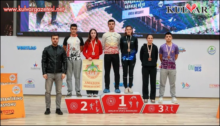 Denizli’de oryantiring heyecanı sürüyor