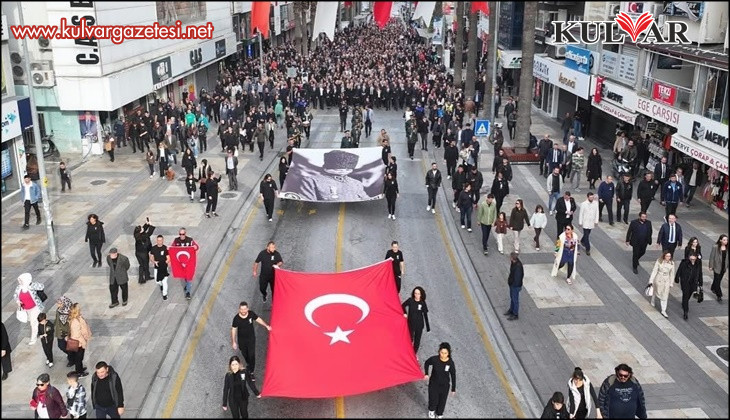 Denizli'de saat 09.05'i gösterdiğinde hayat durdu