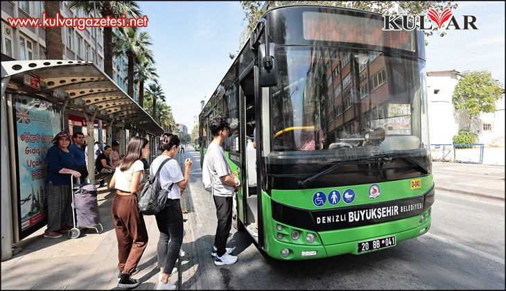 Denizli'de ulaşım desteğinde başvurular 8 Şubat'ta sona eriyor