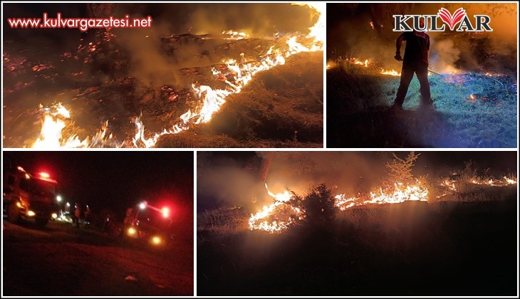 Denizli'de yangınla mücadele 21 saattir devam ediyor