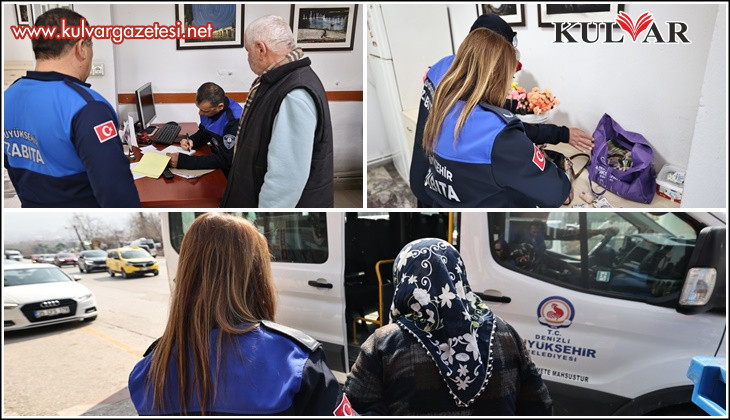 Denizli’de yapılan operasyonda çok sayıda dilenciye yasal işlemde uygulandı