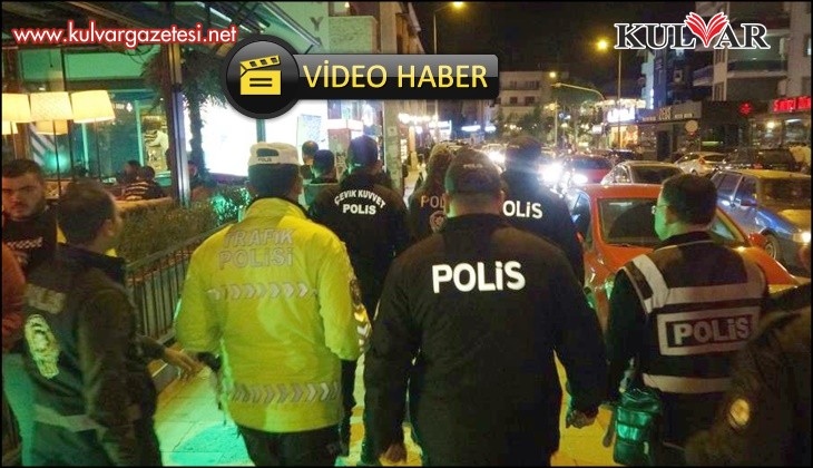 Denizli'de yüzlerce polisin katılımıyla 'Çengel' operasyonu düzenlendi