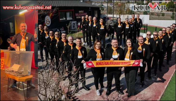 DENİZLİLİ GALATASARAYLILAR BAŞKANINI SEÇTİ: SARI LİSTE VE MEHMET KOCABAY DEDİ