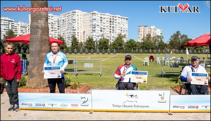 Denizlili Para Okçu Abdullah Yorulmaz Türkiye Şampiyonu oldu